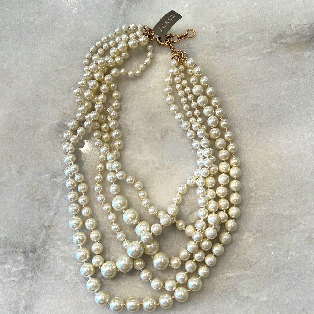 COSTUME JEWELRY BUNDLE - 8 J.Crew Costume Necklaces